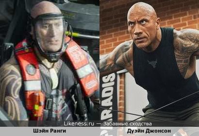 Шэйн Ранги похож на Дуэйна Джонсона