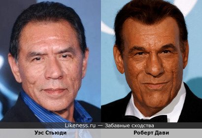 Уэс Стьюди похож на Роберта Дави