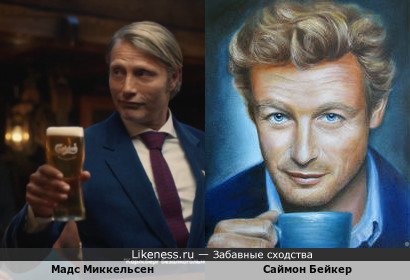 Портрет Саймона Бейкера напомнил рекламу Датствуйте