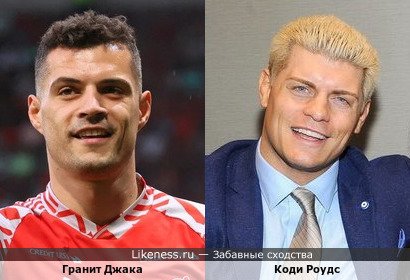 Гранит Джака похож на Коди Роудса