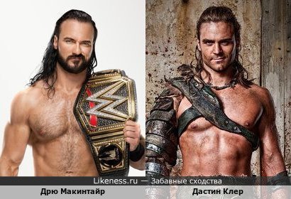 Дастин Клер напомнил Дрю Макинтаира