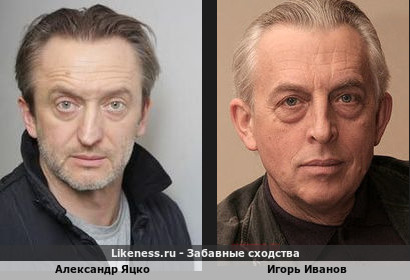 Александр Яцко похож на Игоря Иванова