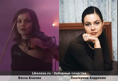 Актриса Васса Бокова похожа на телеведущую Екатерину Андрееву