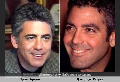 Эдам Аркин похож на молодого Джорджа Клуни