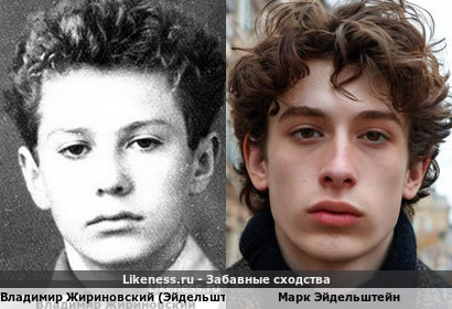 Марк Эйдельштейн похож на Владимира Жириновского (Эйдельштейна)