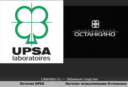 Логотип UPSA похож на логотип телекомпании Останкино