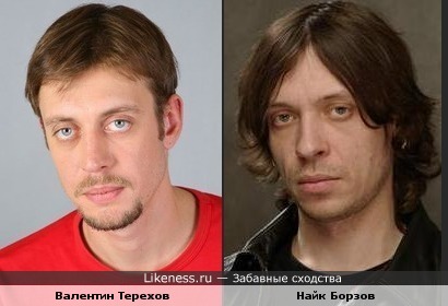 Валентин Терехов похож на Найка Борзова