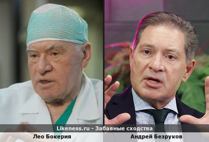Лео Бокерия похож на Андрея Безрукова