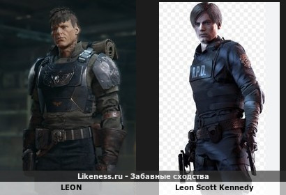 Leon напоминает Leon Scott Kennedy