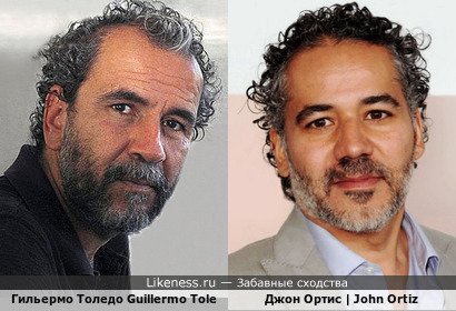 Гильермо Толедо|Guillermo Toledo похож на Джона Ортиса | John Ortiz