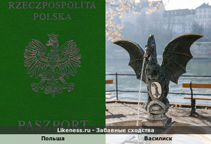 Паспорт Польши напоминает Базельский василиск и &quot;Тайную комнату&quot; из путеводителя Тома Реддла