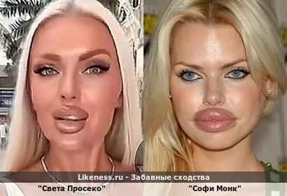 "Новая ИИ-модель Нельзяграма Света Просеко" отдаленно напомнила сетевой фотошоп Софи Монк