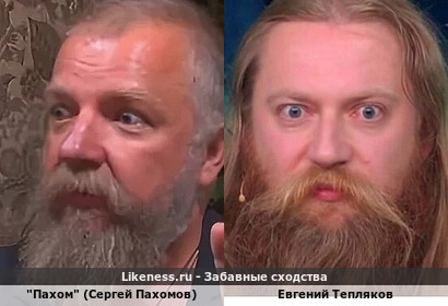 "Пахом" (Сергей Пахомов) похож на Евгения Теплякова