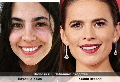 Блогер и модель Паулина Хойо напомнила Хейли Этвелл (спасибо Lexi)