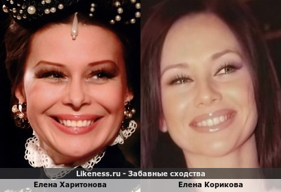 Елена Харитонова напомнила Елену Корикову (спасибо bi4is)