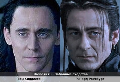 Том Хиддлстон в "Мстителях" отдаленно напоминал "Дракулу" Ричарда Роксбурга xD