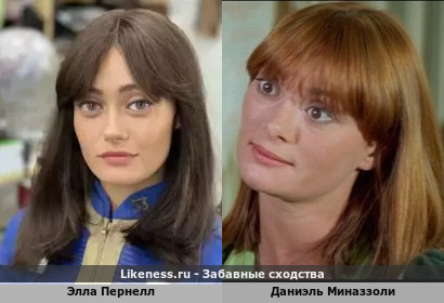 Элла Пернелл похожа на Даниэль Миназзоли
