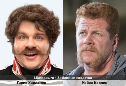 Гарик Харламов похож на Майкла Кадлица