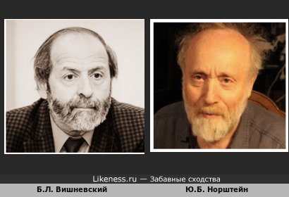 Борис Вишневский и Юрий Норштейн
