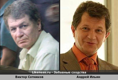 Виктор Сотников похож на Андрея Ильина
