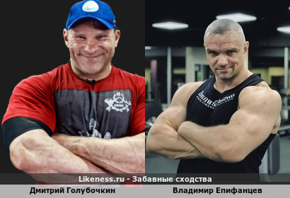 Дмитрий Голубочкин похож на Владимира Епифанцева