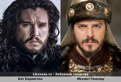 "Игра престолов" Эйгон Таргариен похож на Шехзаде Мустафа "Великолепный век"