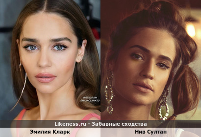 "Дейенерис Таргариен" Эмилия Кларк похожа на Нив Султан "Тамар Рабинян"