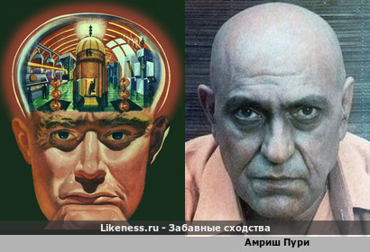 Персонаж с обложки журнала напоминает "Мола Рам" Амриша Пури