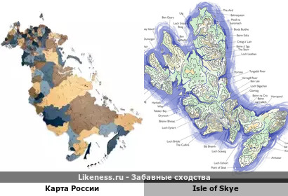 Берестяная грамота: деревянная карта России, с подсветкой похожа на родину островного дымно-торфяного виски