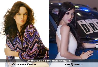 Сара Уэйн Кэллис похожа на Ким Доминго