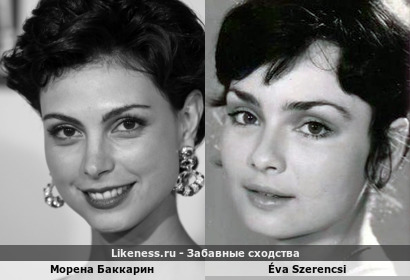 Морена Баккарин напоминает Эва Серенчи Ева