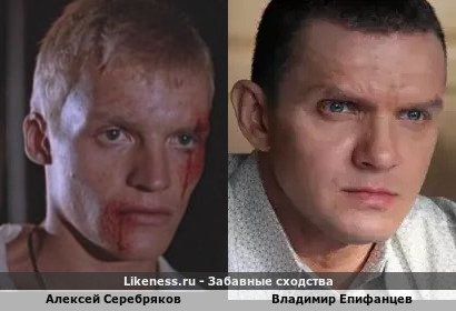 Алексей Серебряков похож на Владимира Епифанцева