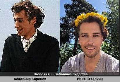 Владимир Коренев похож на Максима Галкина
