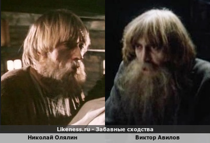 Неожиданно в похожем образе Николай Олялин стал похож на Виктора Авилова&hellip;