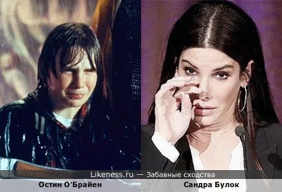 Остин О'Брайен похож на Сандру Булок