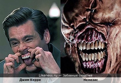 Джим Керри косплеит Немезиса