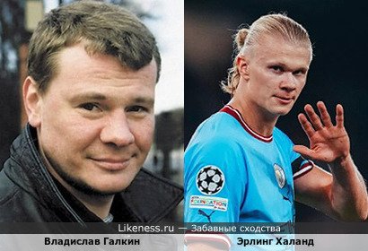 Владислав Галкин похож на Эрлинга Халанда