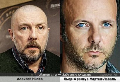Алексей Нилов похож на Пьер-Франсуа Мартена-Лаваля
