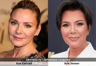 Kim Cattrall напоминает Kris Jenner