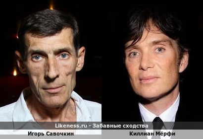 Игорь Савочкин похож на Киллиана М&euml;рфи