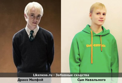 Драго Малфой напоминает Сына Навального