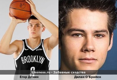 Баскетболист Егор Дёмин и Дилан О&rsquo;Брайен