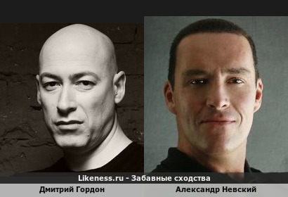 Дмитрий Гордон похож на Александра Невского