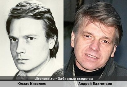 Юозас Киселюс похож на Андрея Бахметьева
