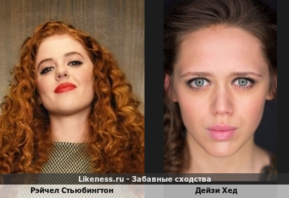 Рэйчел Стьюбингтон и Дейзи Хед похожи