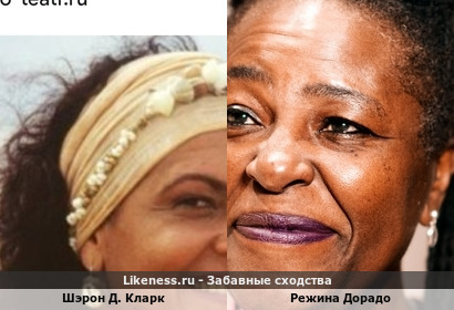 Шэрон Д. Кларк и Режина Дорадо похожи
