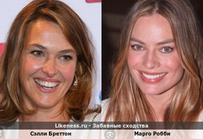 Сэлли Бреттон из "Смерь в раю" и Марго Робби похожи