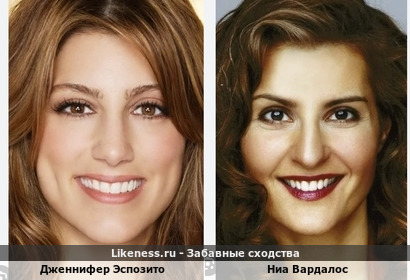 Актрисы Дженнифер Эспозито и Ниа Вардалос похожи