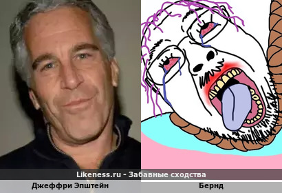 Джеффри Эпштейн похож на Бернда