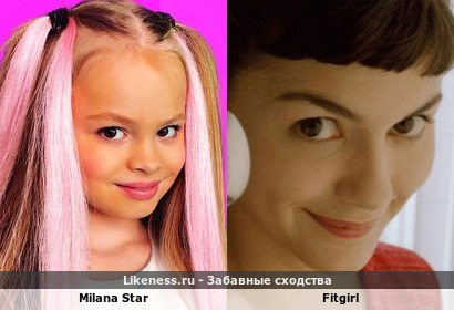 Milana Гогунская напоминает Fitgirl